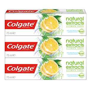 Colgate zubní pasta Naturals Lemon TRIO  75 ml