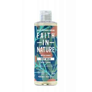 Faith in Nature Sprchový gel Modrý cedr MAXI 400 ml