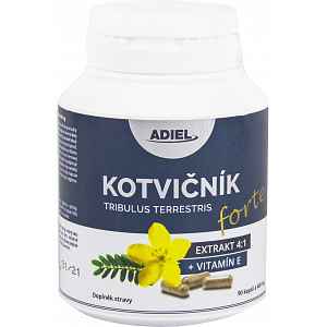 Kotvičník zemní FORTE s vitamínem E cps.90