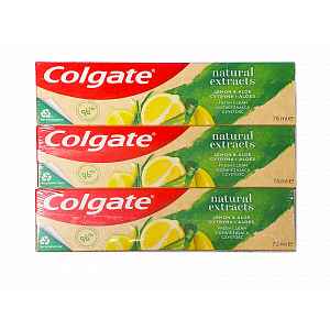 Colgate zubní pasta Naturals Lemon TRIO  75 ml