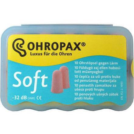 Chránič sluchu Ohropax SOFT 10 ks