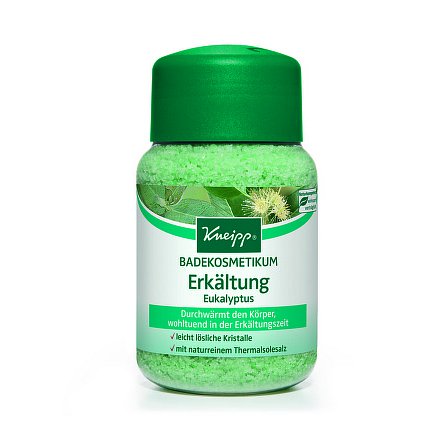 KNEIPP Sůl do koupele Eukalyptus Nachlazení 500g