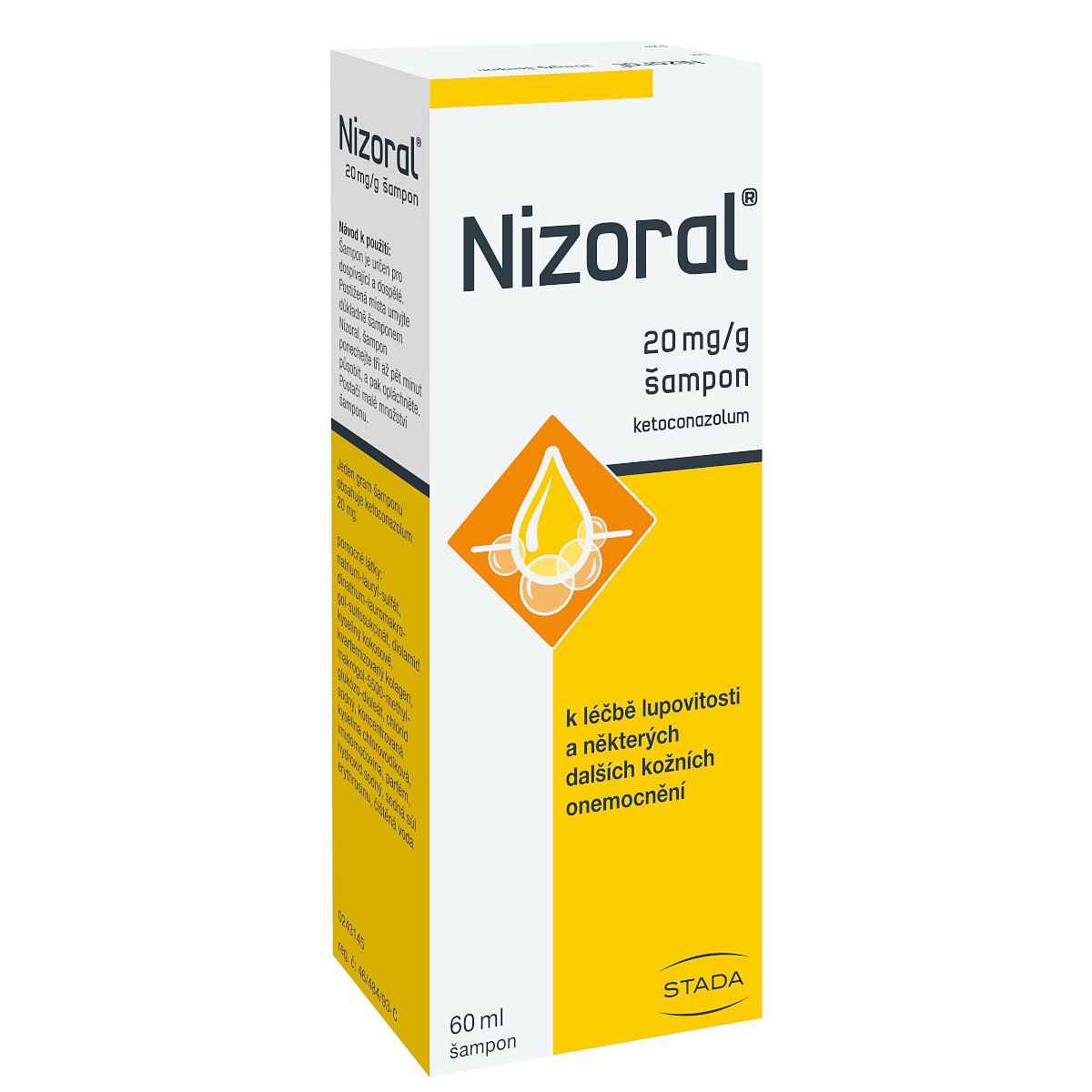 Nizoral 20mg/g šampon 60ml