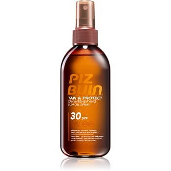 Piz Buin Tan & Protect ochranný olej urychlující opalování SPF 30 150 ml