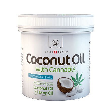 Kokosový olej s konopím 250g