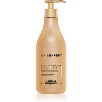 L’Oréal Professionnel Serie Expert Absolut Repair Gold Quinoa + Protein regenerační šampon pro velmi poškozené vlasy 500 ml