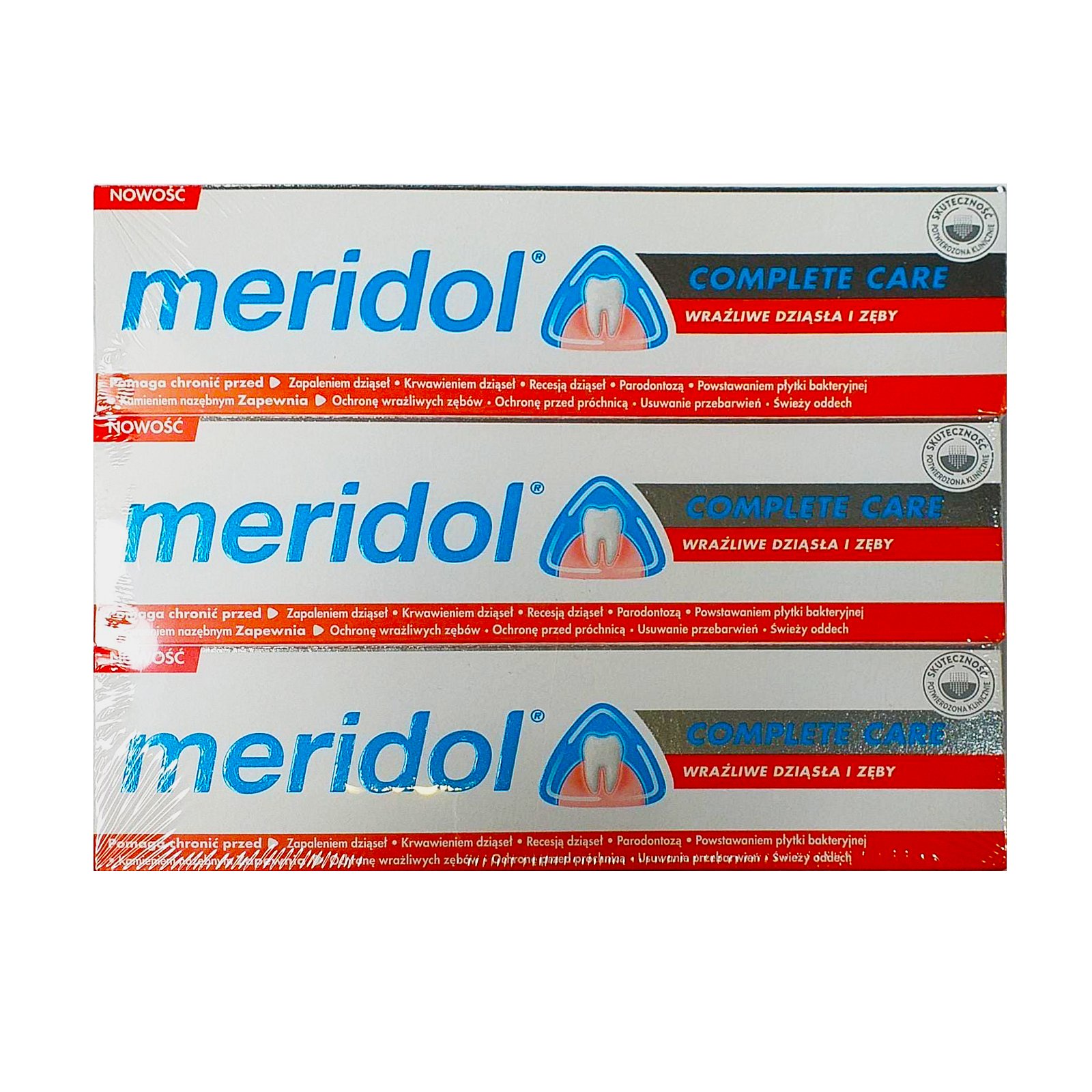 Meridol zubní pasta Complete Care TRIO  75 ml