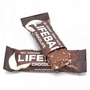 Lifebar čokoládová BIO 47 g Lifefood