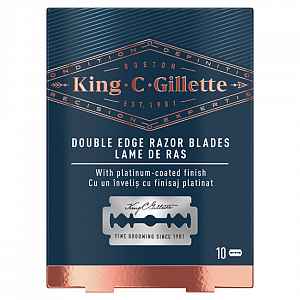 Náhradní žiletky King (Double Edge Razor Blades) 10 ks