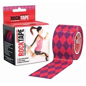 RockTape design kinesiologický tejp - agryle pink