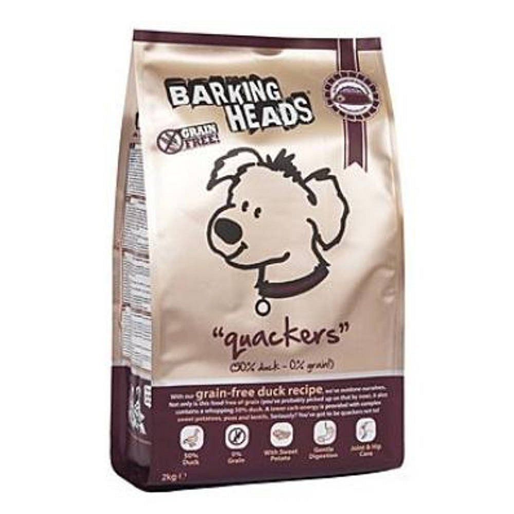 BARKING HEADS Quackers GRAIN FREE 2 kg