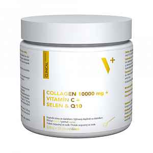 Clinical Collagen 10 000 mg + vitamín C + selen & Q10 320 g