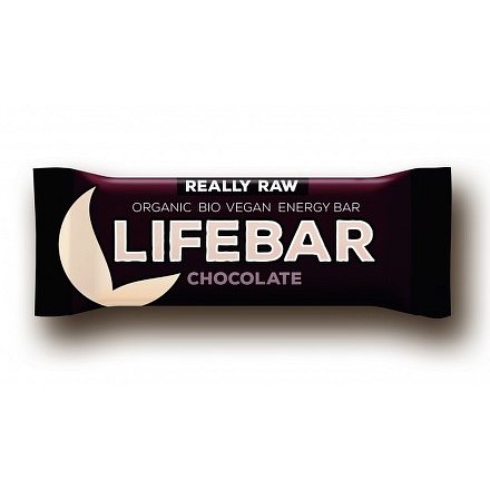 Lifebar čokoládová BIO 47 g Lifefood