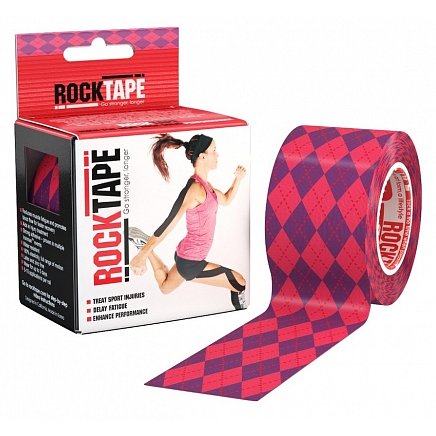 RockTape design kinesiologický tejp - agryle pink