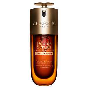 Clarins DOUBLE SERUM LIGHT TEXTURE sérum na obličej s odlehčenou texturou  50 ml