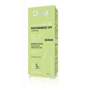 Delia Niacinamide 10% + Zinc Sérum na obličej, krk a dekolt 30 ml