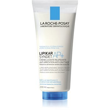 La Roche-Posay Lipikar Syndet AP+ čisticí krémový gel proti podráždení a svědění pokožky  200 ml