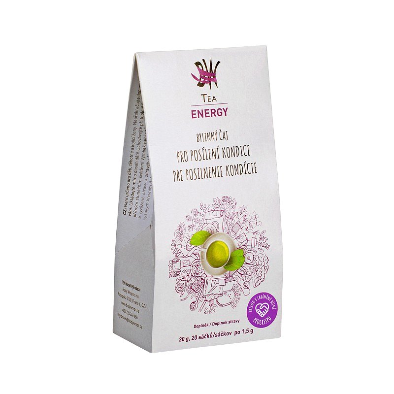 BW TEA ENERGY-pro posílení kondice 20 x 1.5g