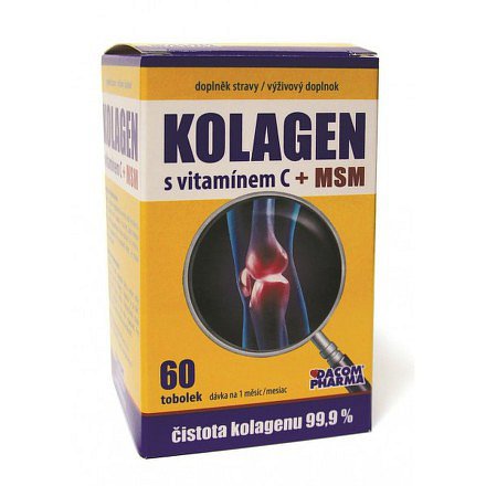 Kolagen s vitamínem C+MSM tob.60