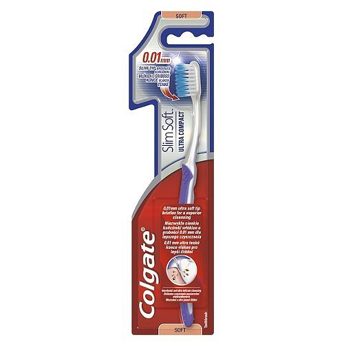 Měkký zubní kartáček Slim Soft Ultra Compact Head