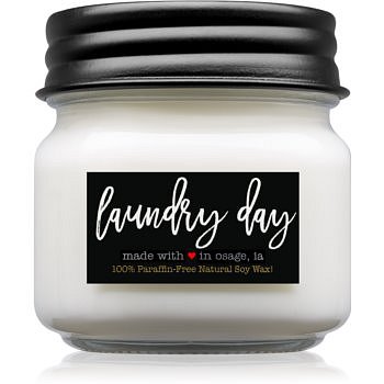 Milkhouse Candle Co. Farmhouse Laundry Day vonná svíčka Mason Jar 198 g