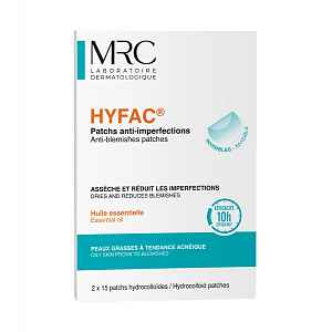 HYFAC Ošetřující náplasti na akné 2x15 ks