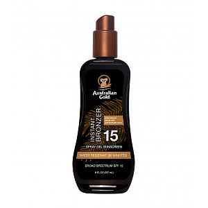 Australian Gold SPF 15 Spray Gel Bronzer gel ve spreji 237 ml