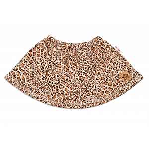 Baby Nellys Dětská sukně Gepard - hnědá, vel. 92 vel. 92