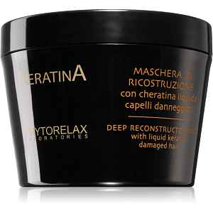 Phytorelax Laboratories Keratina keratinová maska pro ošetření poškozených vlasů 250 ml