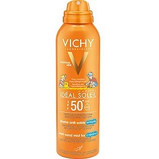 Vichy Idéal Soleil SPF 50 Jemný sprej pro děti odpuzující písek 200ml