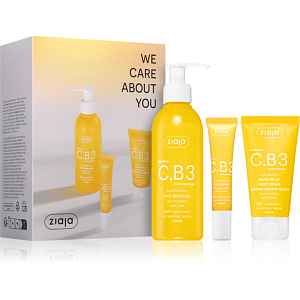 Ziaja Vitamin C.B3 Niacinamide Set dárková sada pro rozjasnění pleti