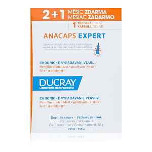 Ducray Anacaps Expert-chronické Vypad.vlasů Cps.90