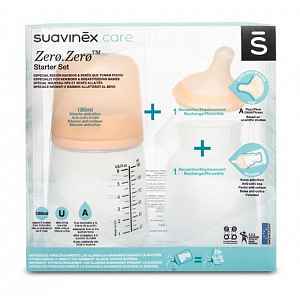 Suavinex Zero Zero A 180 ml startovací set