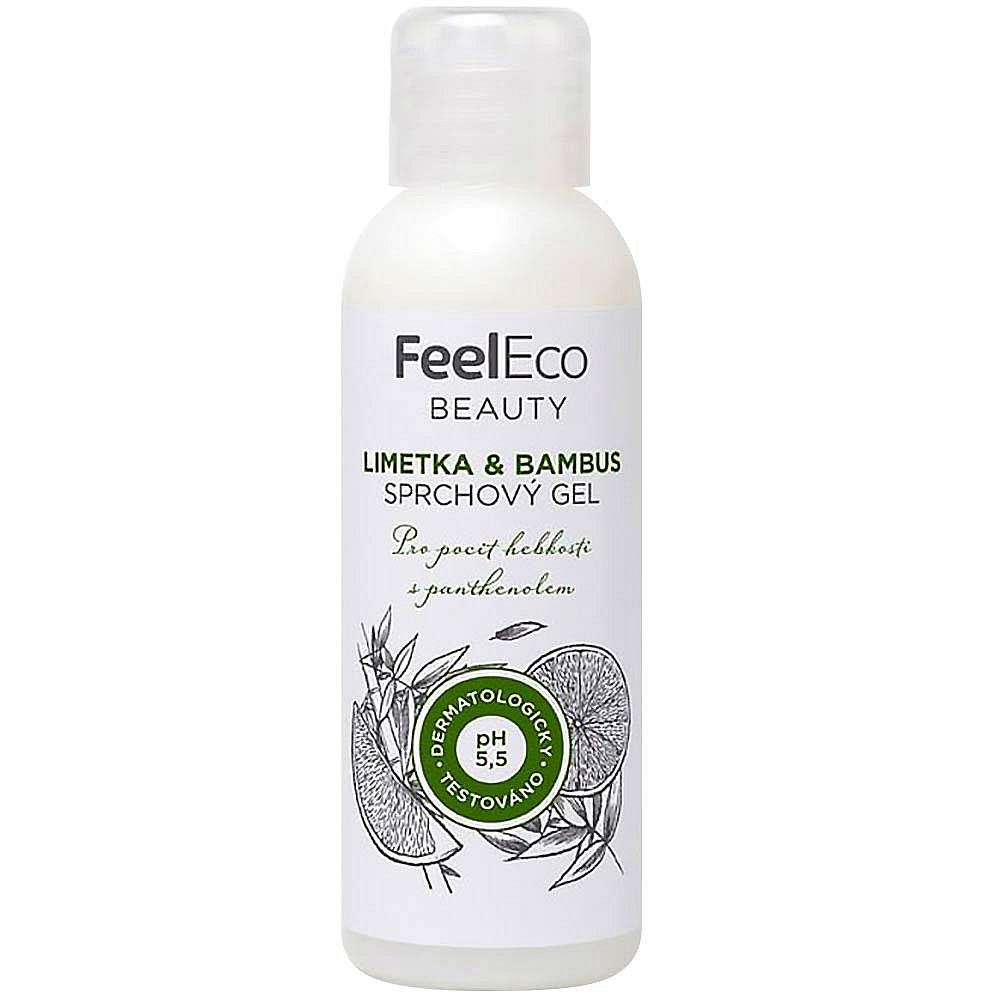 FEEL ECO Sprchový gel Limetka & Bambus 100 ml