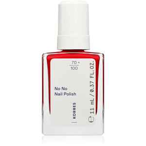 Korres No No Nail Polish pečující lak na nehty odstín 51 True Red 11 ml
