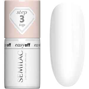 Semilac Easy Off Step 3 gelový vrchní lak na nehty 7 ml