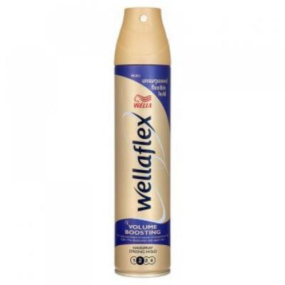 WELLAFLEX volume boost silně tužící lak 250ml
