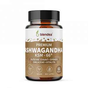 Blendea Ashwagandha KSM-66 60 kapslí