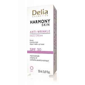 Delia Harmony Skin Krém na obličej proti vráskám SPF30 50 ml