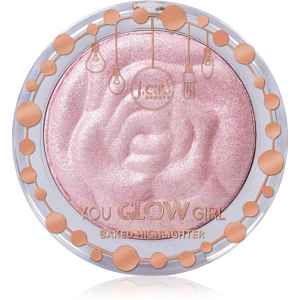 J.Cat Beauty You Glow Girl zapečený rozjasňovač odstín 106 Bella Rose 8.5 g