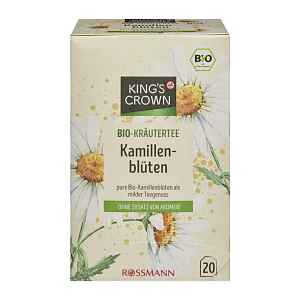 King's Crown BIO čaj z heřmánkových květů 30 g