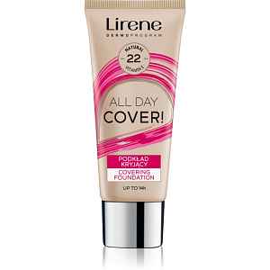 Lirene ALL DAY COVER! krycí fluidní make-up odstín 22 Natural 30 ml