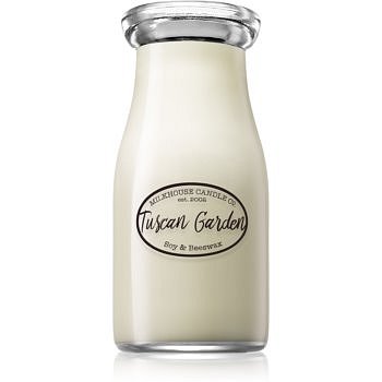 Milkhouse Candle Co. Creamery Tuscan Garden vonná svíčka Milkbottle 226 g