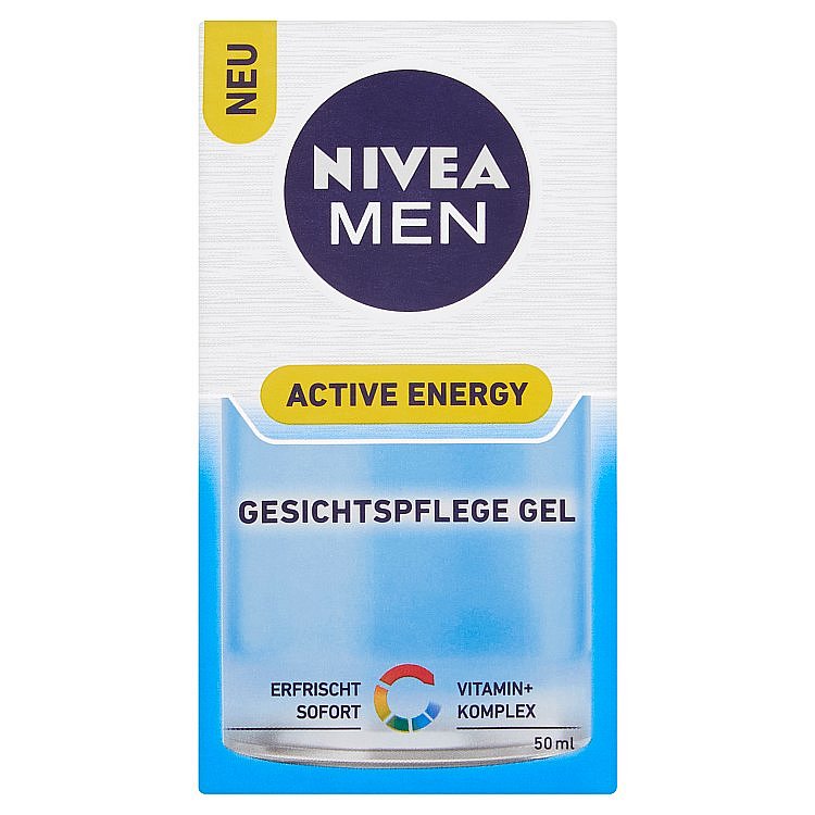 NIVEA MEN Pleťový gel Energy 50 ml