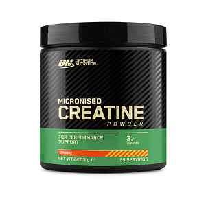Optimum Nutrition Micronised Creatine Powder orange 247,5 g