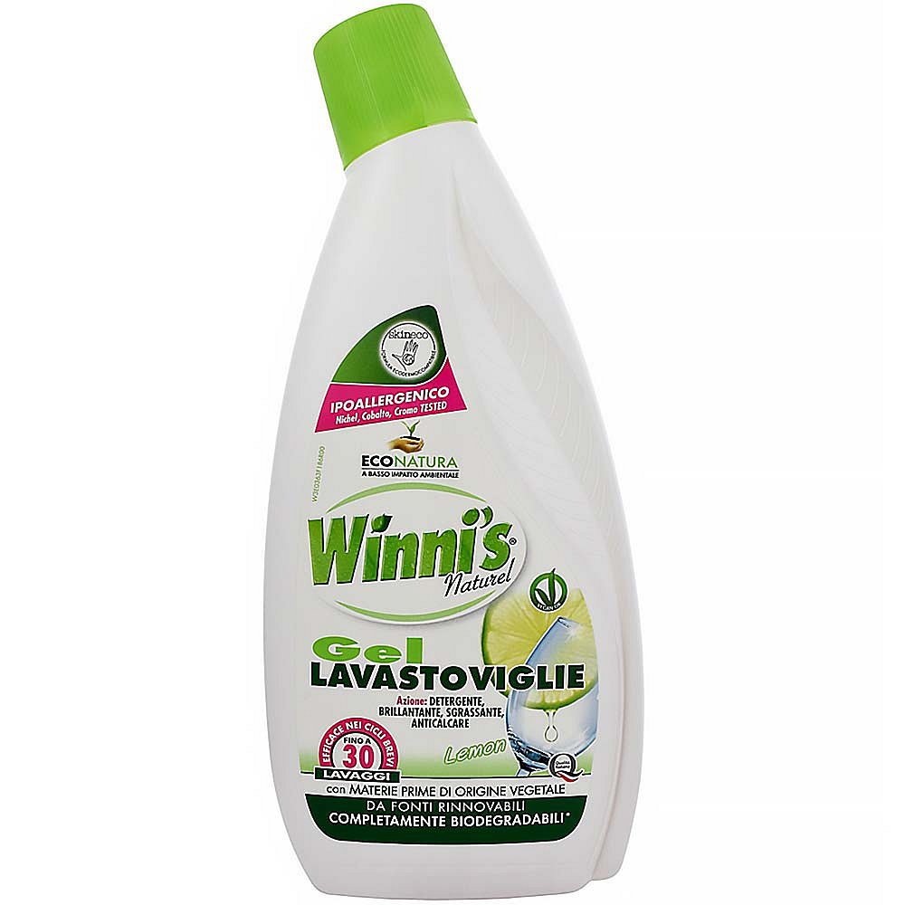 WINNI´S Gel Lavastoviglie – hypoalergenní gel do myčky nádobí 750 ml