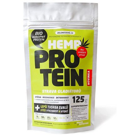 Zelená Země Konopný protein BIO 125 g