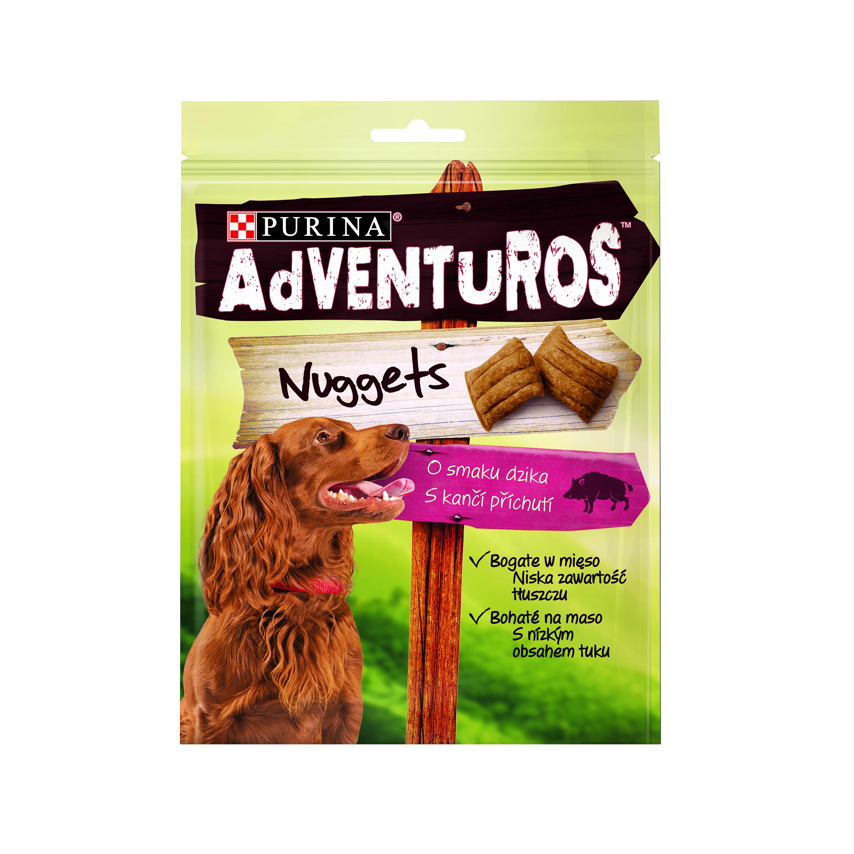 ADVENTUROS Snack Nuggets kančí 90g