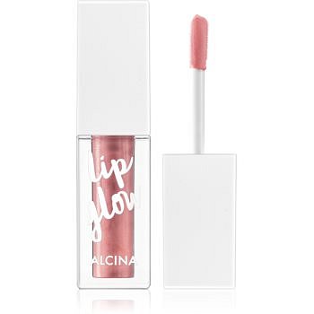 Alcina Lip Glow pečující lesk na rty odstín 010 Neutral Rose 5 ml