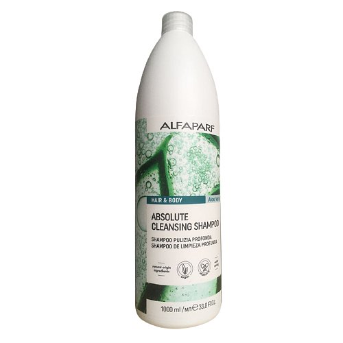 Alfaparf Milano Hair & Body hluboce čistící šampon s Aloe Vera Absolute Cleansing Shampoo 1000ml
